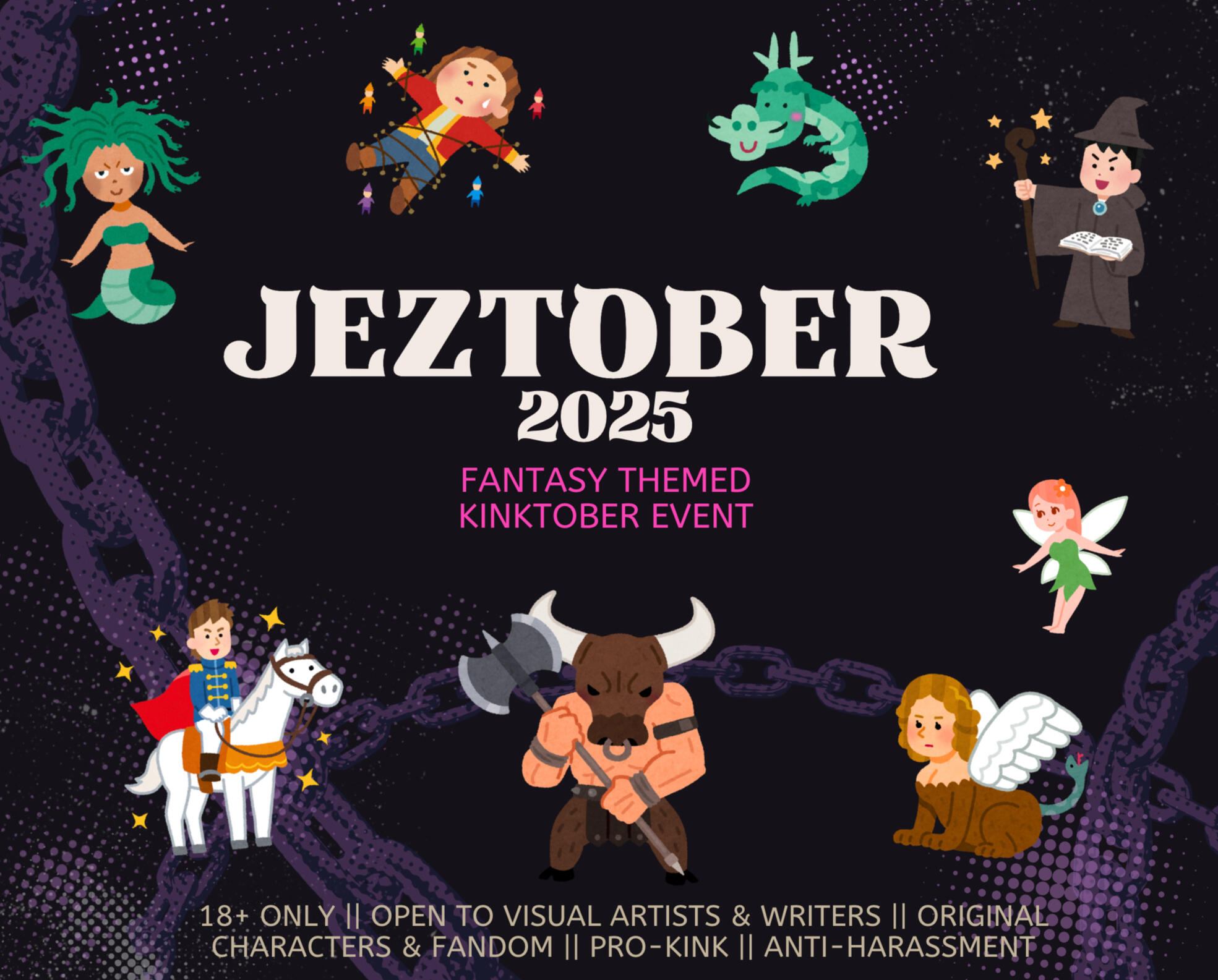 Jeztober Kink prompt list 2024